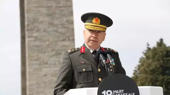 Çanakkale Deniz Zaferi anma töreni fotoğrafı