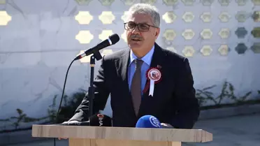 Tören alanlarından bir fotoğraf