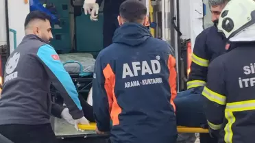 Kaza sonrası araç görüntüsü