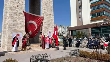 Çanakkale Deniz Zaferi anma töreni fotoğrafı