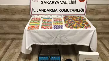 Kumar operasyonunda ele geçirilen ekipmanlar ve ceza tutarı