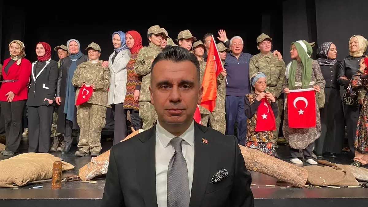 Erzurum’da Çanakkale Ruhu: Kız Çocuklarından “Son Nefes: 57. Alay” Tiyatro Performansı