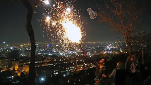 Enerji altyapısına yönelik saldırı görüntüsü