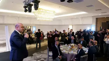 İftar programından bir kare