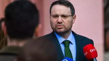 Bakan Gürlek'in açıklama anı