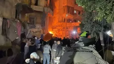 İsrail saldırısı sonrası Lübnan şehir manzarası