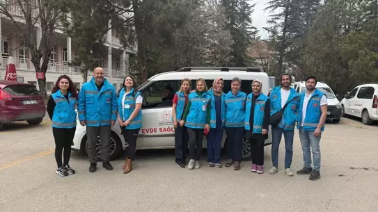 Evde sağlık ekipleri Eskişehir'de