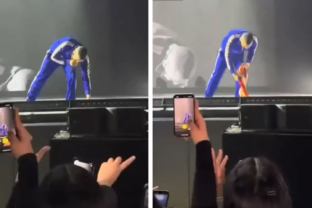 Morad'ın Konserinde Galatasaray Bayrağı Dalgalandı