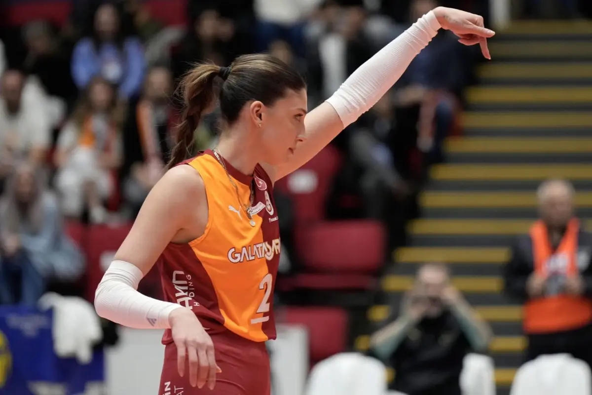 Galatasaray Daikin Kadın Voleybol Takımı CEV Kupası Finaline Yükseldi