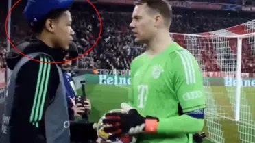 Stadyumda maç öncesi atmosferi