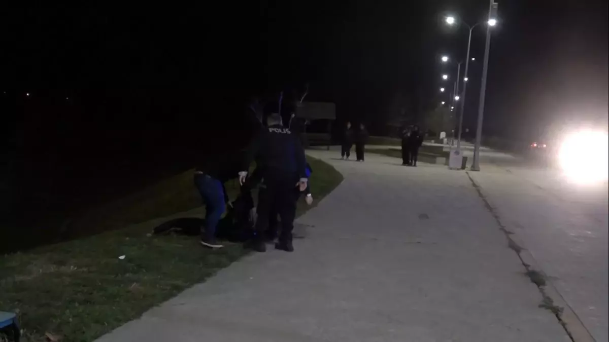 Bafra’da olay yeri