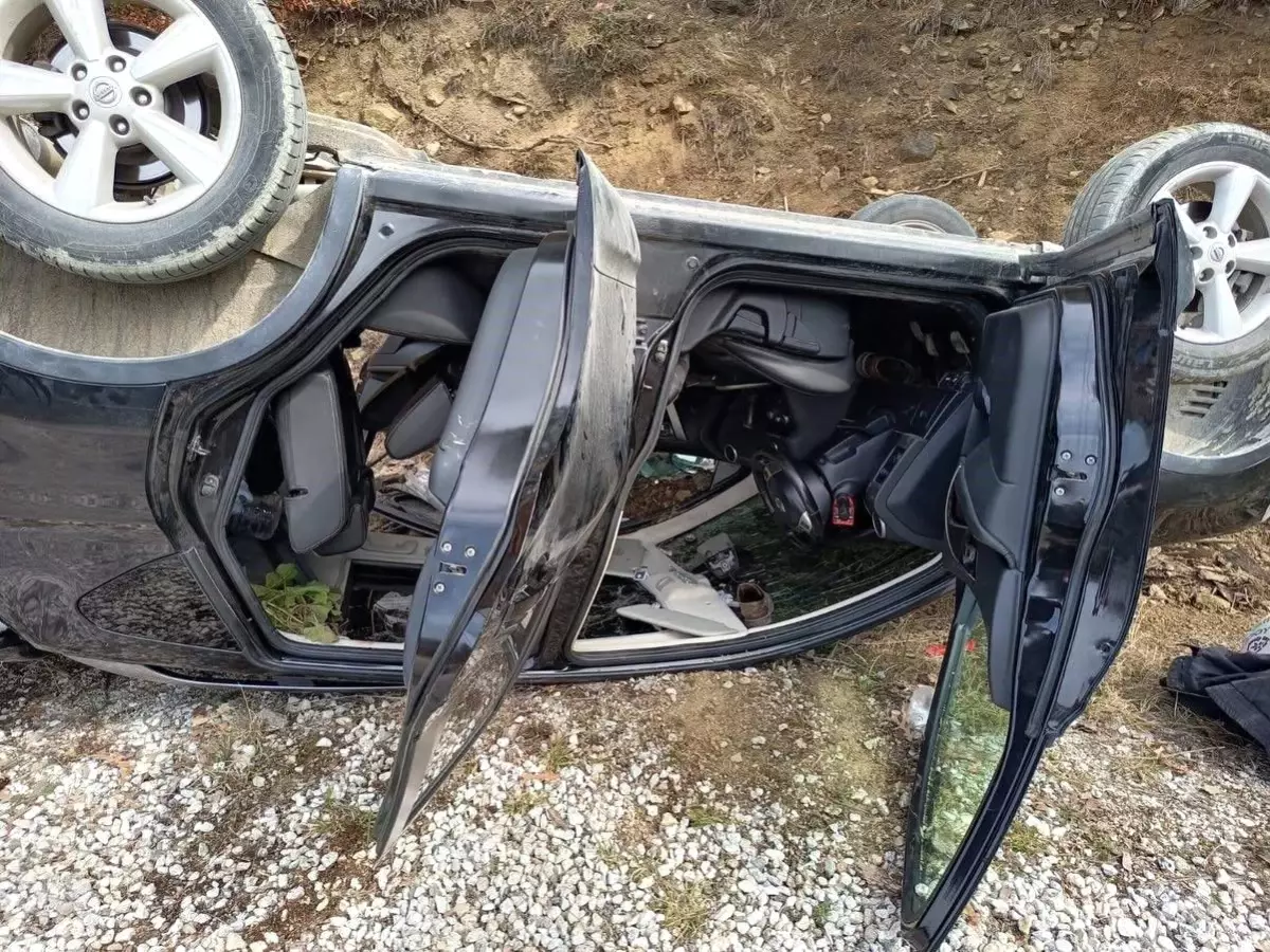 Sinop'ta Kontrolden Çıkan Araç Takla Attı: 1 Ölü, 3 Yaralı