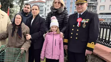 Buluşma anının fotoğrafı