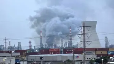 Saldırı sonrası Hayfa bölgesinin haritası