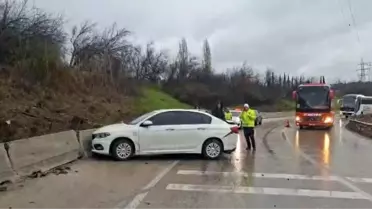 Kazada hasar gören araçlar