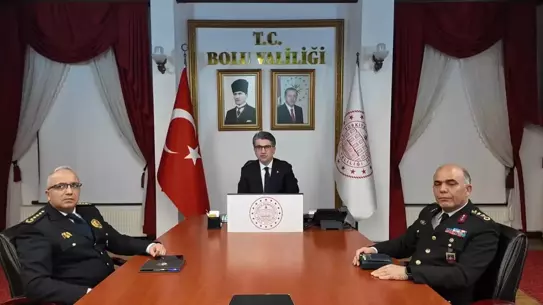 Bolu'da Bayramda güvenlik personeli