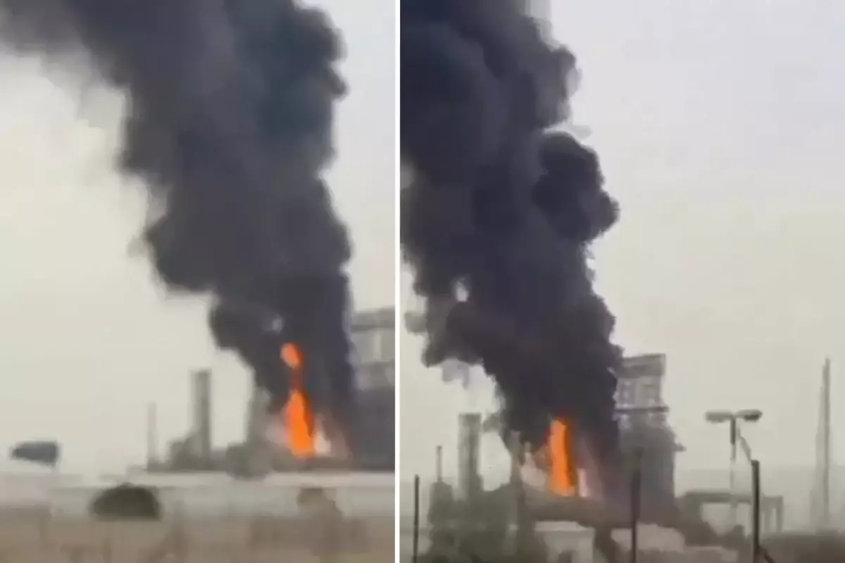 Kuveyt'in Ana Rafinerileri İran'ın Enerji Saldırısı Sonrası Geçici Durduruldu