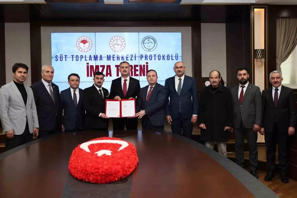 Ağrı’da Yeni Süt Toplama Merkezi Tarımcıları Destekliyor