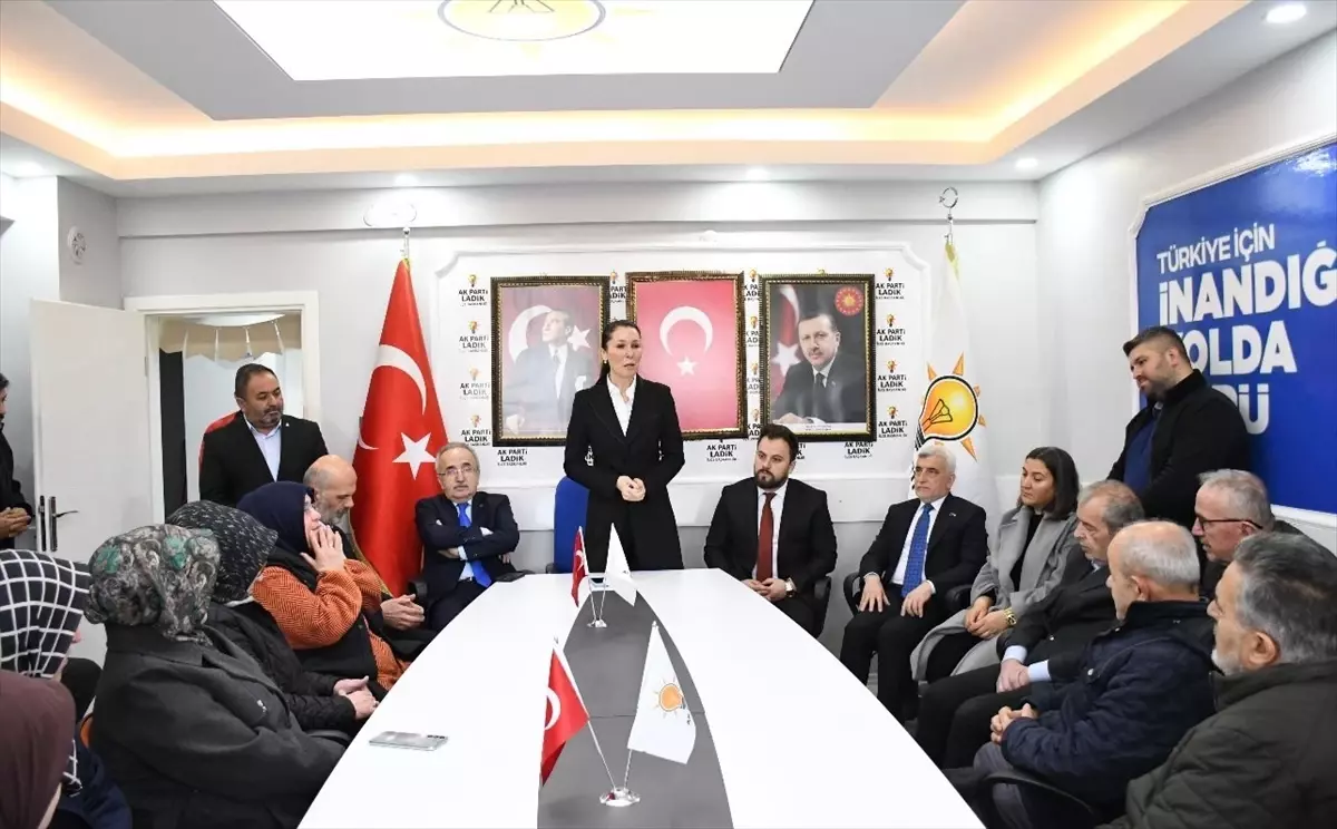 Ladik’ta Ramazan Bayramı Kutlamaları AK Parti İlçe Başkanlığı’nda Coşkuyla Gerçekleşti