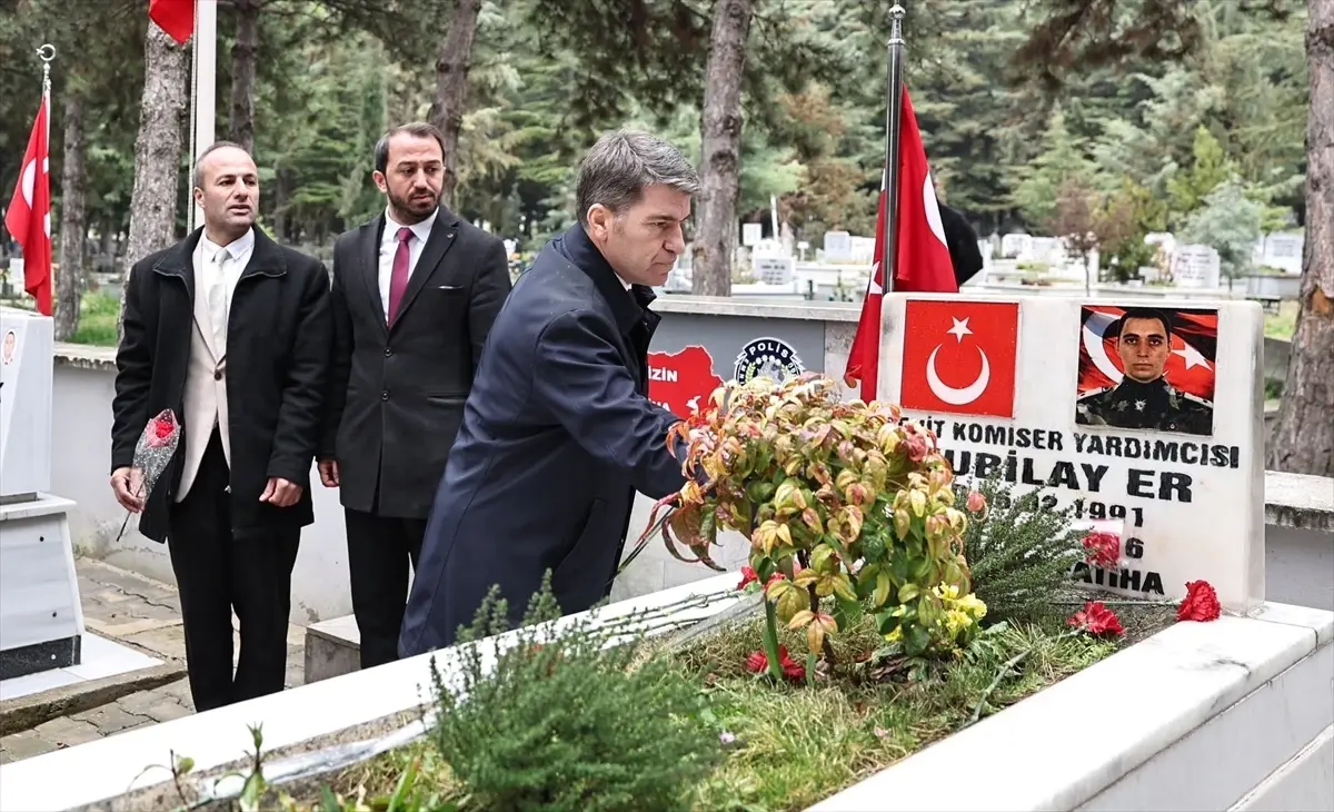 Amasya Merzifon’da Ramazan Bayramı Arifesinde Şehitlik Ziyareti Coşkusu