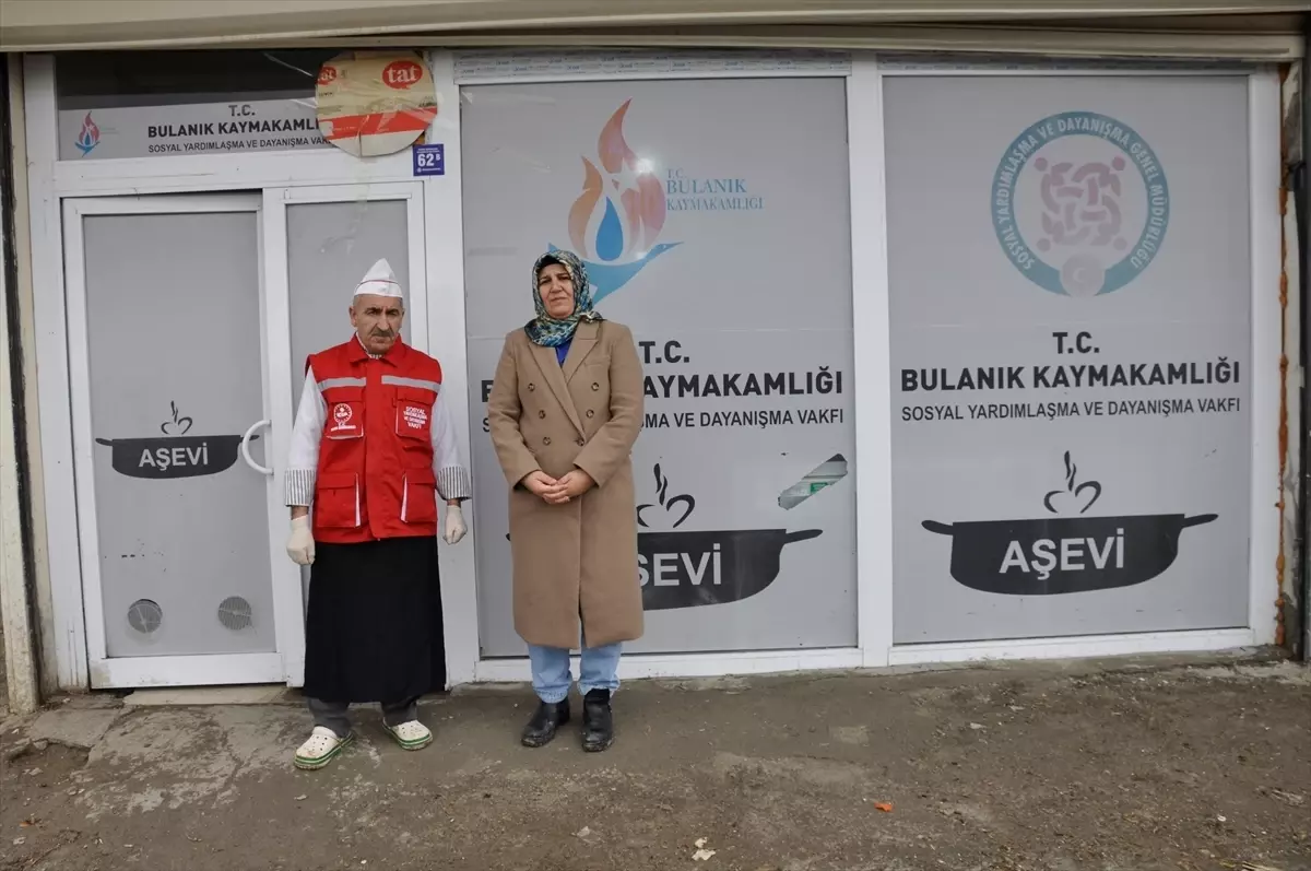 Muş’un Bulanık İlçesinde Ramazan’da Sıcak Yemek Dağıtımı
