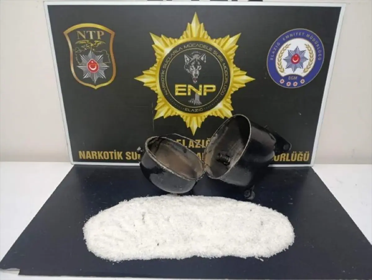 Elazığ’da Otobüste 617 Gram Sentetik Madde Ele Geçirildi, Şüpheli Gözaltına Alındı