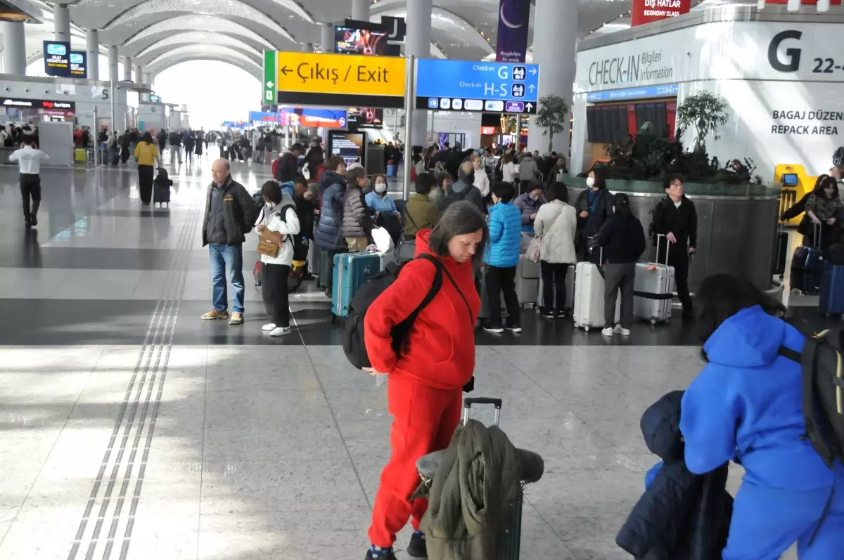 Bayram Öncesi İstanbul Havalimanı ve Sabiha Gökçen'de 2.281 Uçuş Planlandı