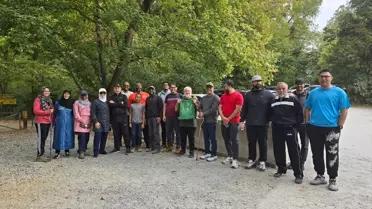 Şınav çeken imamın fotoğrafı