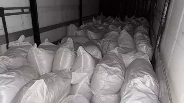 Ele geçirilen tütün paketleri