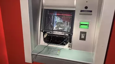 ATM vandalizmi sonrası gözaltına alınan şüpheli