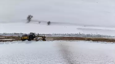 Temizlenmiş Bayburt köy yolları