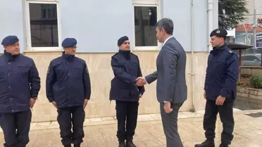 Bucak'ta Bayram görevli personel