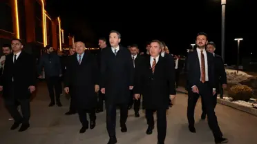 Bakan Bayraktar, Ergan Dağı Kış Sporları Merkezi'nde