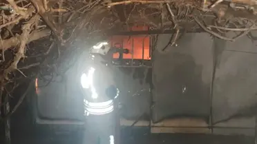 Yangın sonrası konteyner depodaki durum