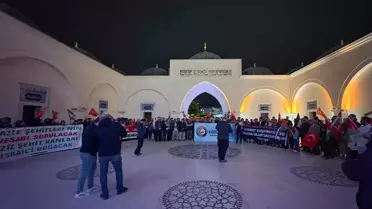 Protestodan bir anlık görüntü