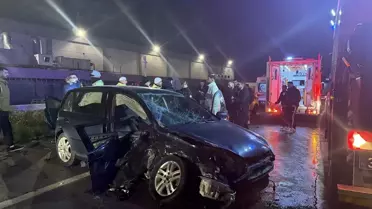 Kazanın yer aldığı yol kesiti