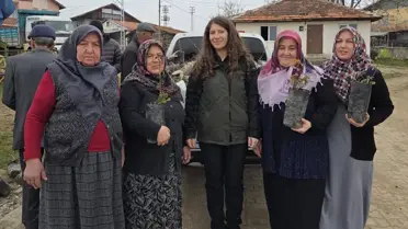 Dağıtım anından bir kare