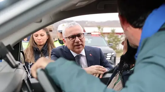 Sivas'ta Bayram güvenliği için göreve başlayan güvenlik görevlileri