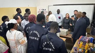 TİKA’nın Dakar’daki yeni elektrik eğitim bölümü