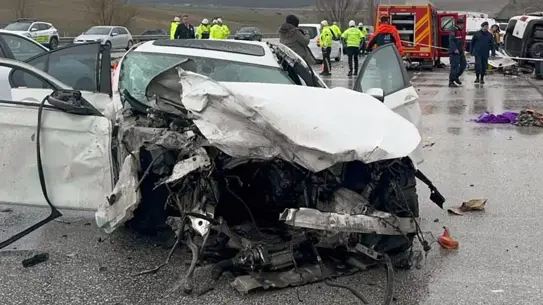 Kaza sonrası araç hasarı