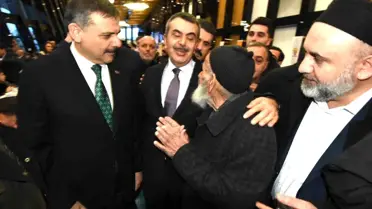 İftar programından bir kare