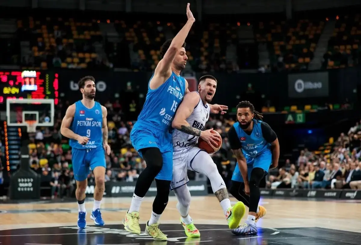 Aliağa Petkimspor, Avrupa Kupası'nda Sume Bilbao'ya Yenildi