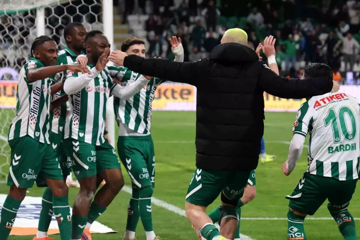 Konyaspor, Gençlerbirliği'ni 86. dakikada mağlup etti