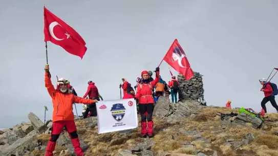 Kaz Dağları zirvesi