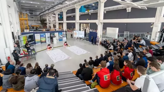 Bursa takımlarının yarışma anı