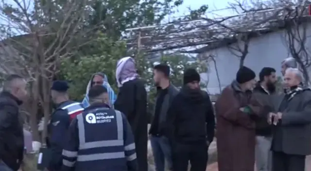 Yangın sonrası kurtulanların bulunduğu bölge