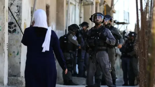 Mescid-i Aksa çevresinde toplanan kalabalık