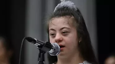 Koro performansından bir an