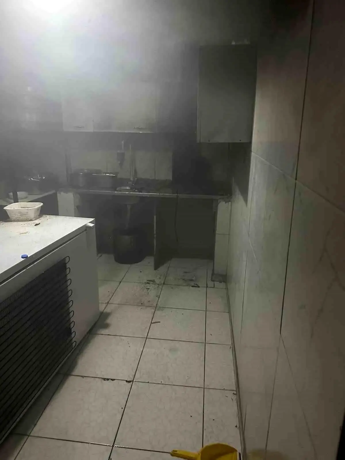 Kurtalan'da Yemek İşletmesinde Çıkan Yangın Kontrol Altına Alındı