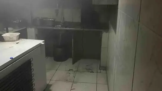 Kurtalan'da Yemek İşletmesinde Çıkan Yangın Kontrol Altına Alındı